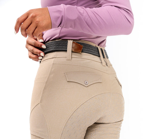 Pantalón beige chacco-blue