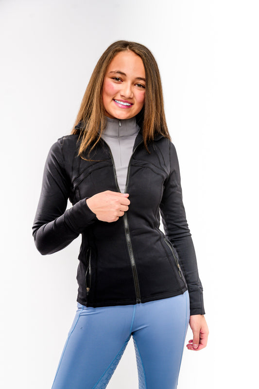 Chamarra negra Romeo